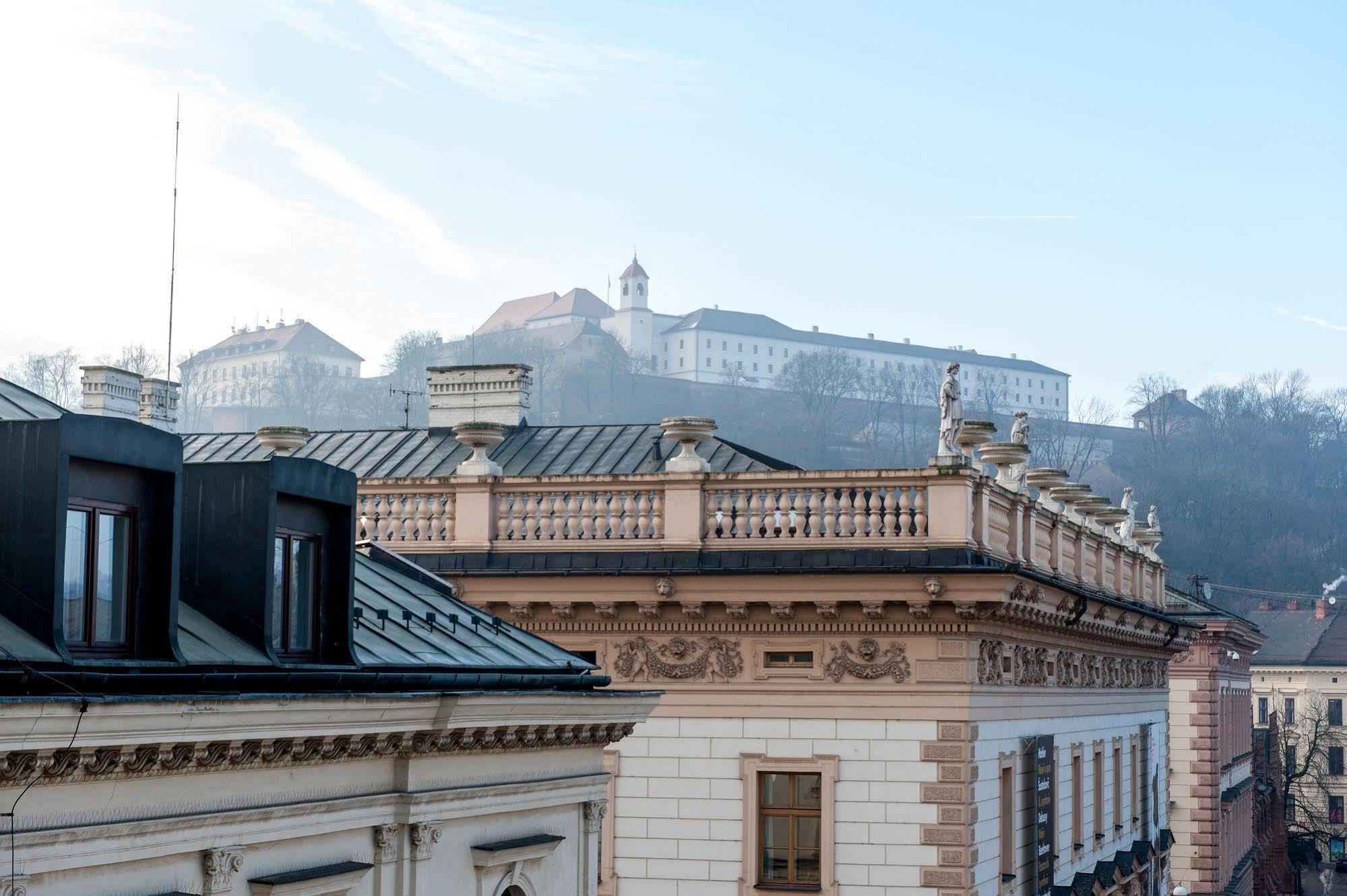 Hotel Slavia Brno Exterior foto